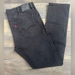 Levi's Black Relaxed Jeans Comfortable Denim 38/34